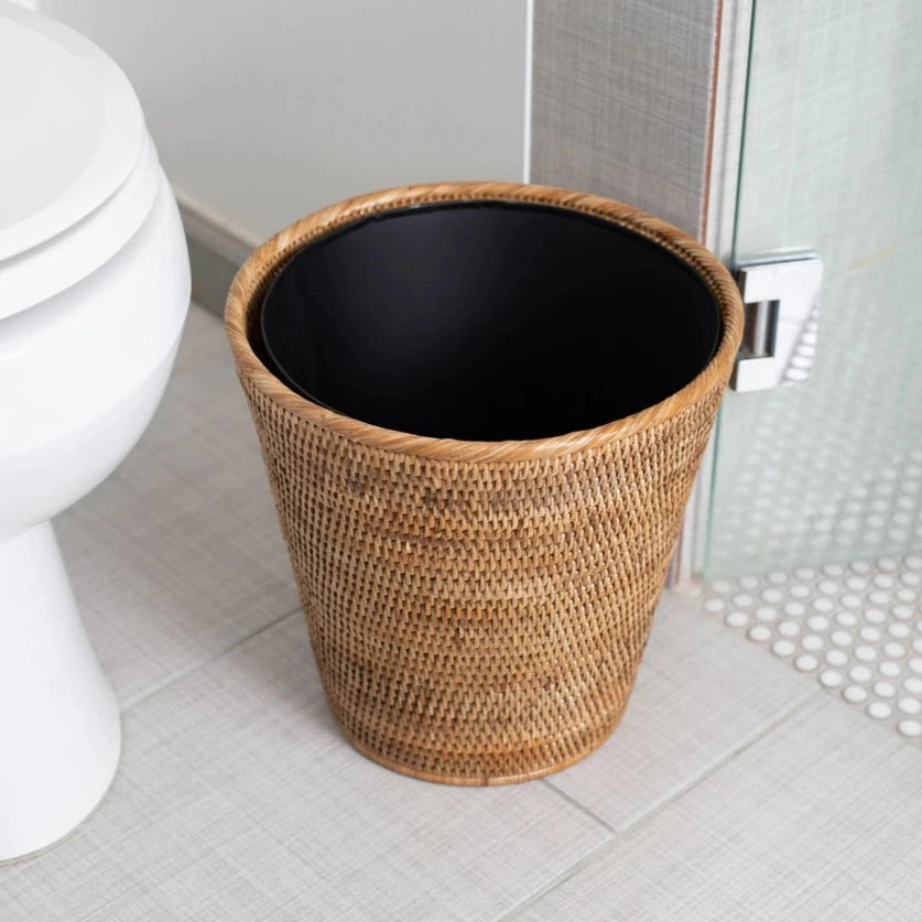 Rattan Wastebasket Collection