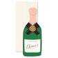 Champagne Congrats Card