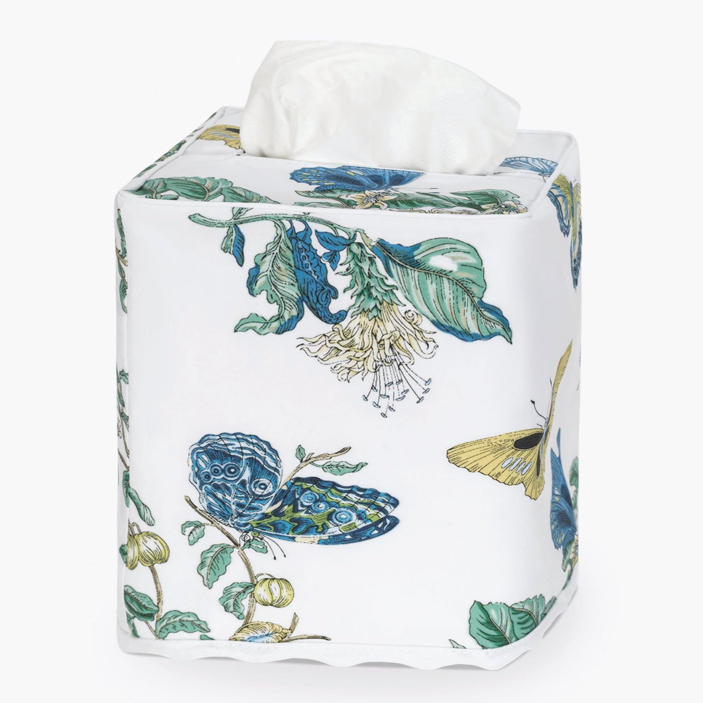 Matouk Baudin Butterfly Tissue Box Cover Collection