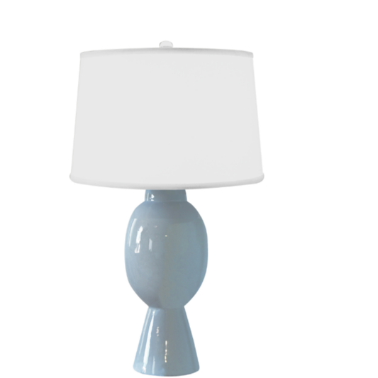 Dover Light Blue Lamp