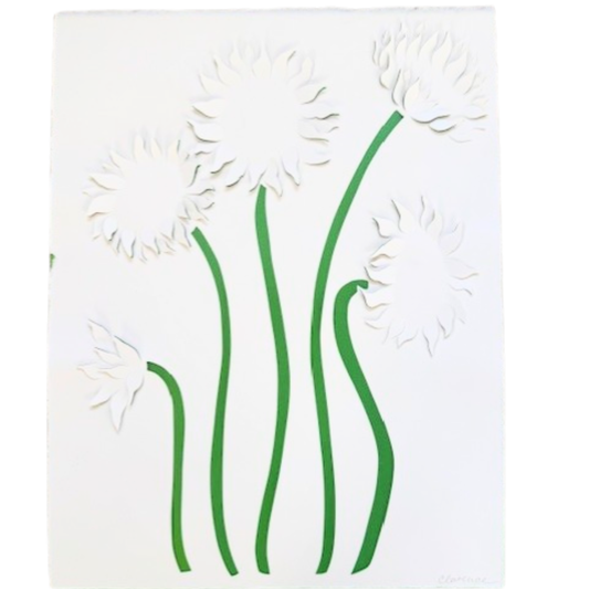 Fresh Cut Sunflowers Art