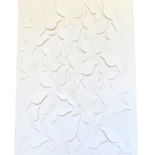 Handcut Butterfly Art