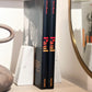 Forbes Marble Brass Bookends