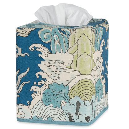 Matouk Magic Mountain Tissue Box Cover Collection