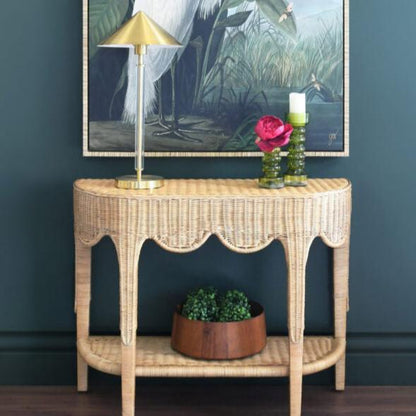 Paloma Demilune Console