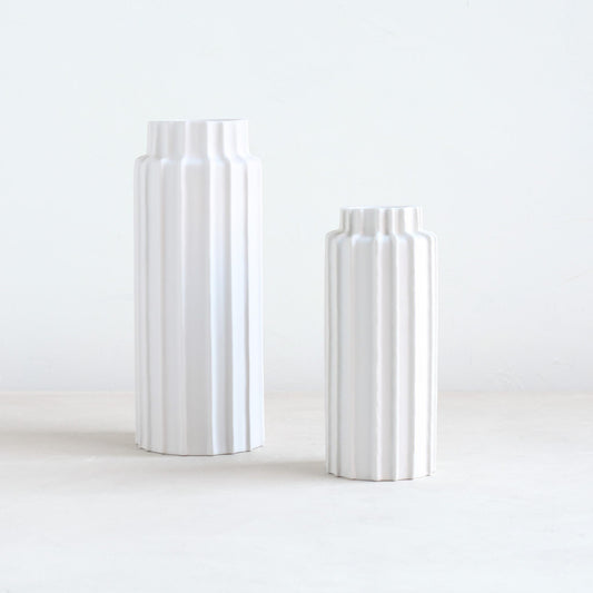 Ceramic Cylinder Vase Collection