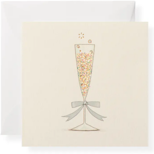 Champagne Cheers Enclosure Card