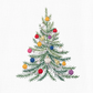 Holiday Tree Hand Towel