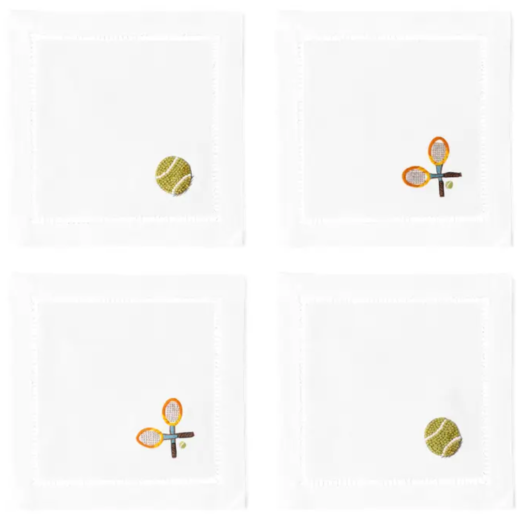 Tennis Cocktail Napkins