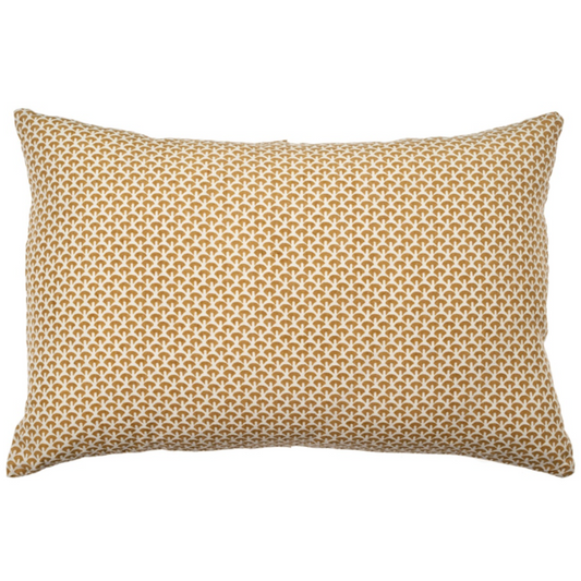 Ella Ochre Lumbar Pillow