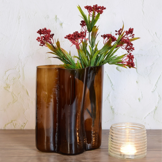 Elle Amber Vase