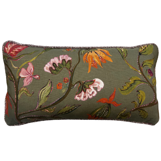 Sage Tree of Life Lumbar Pillow