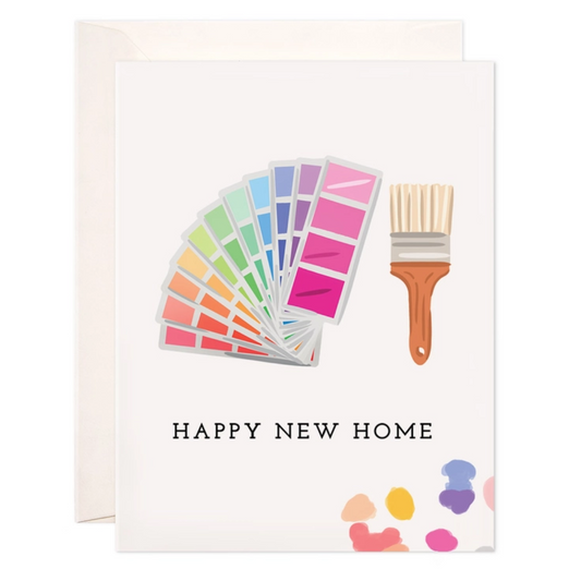 New Home Paint Card
