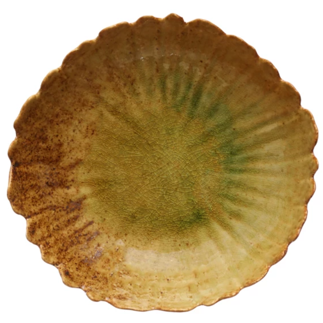 Botanist Scalloped Bowl