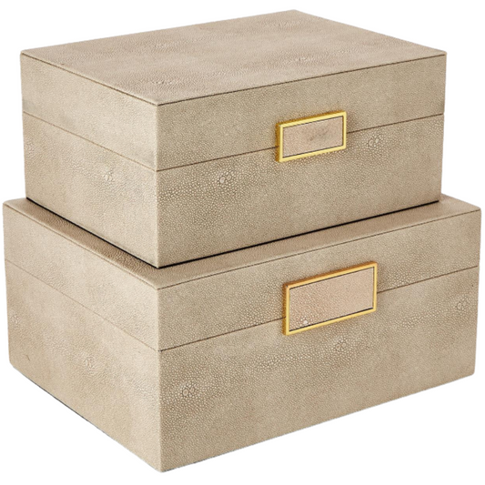 Brussels Shagreen Box Collection