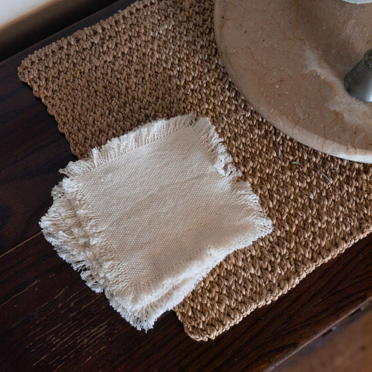 Natural Weave Coasters