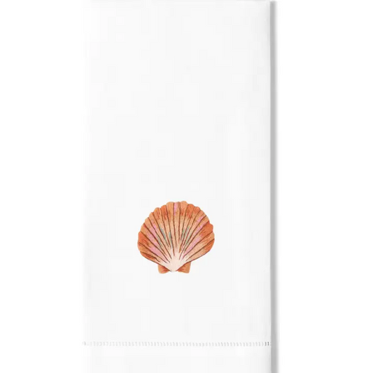 Shell Scallop Hand Towel