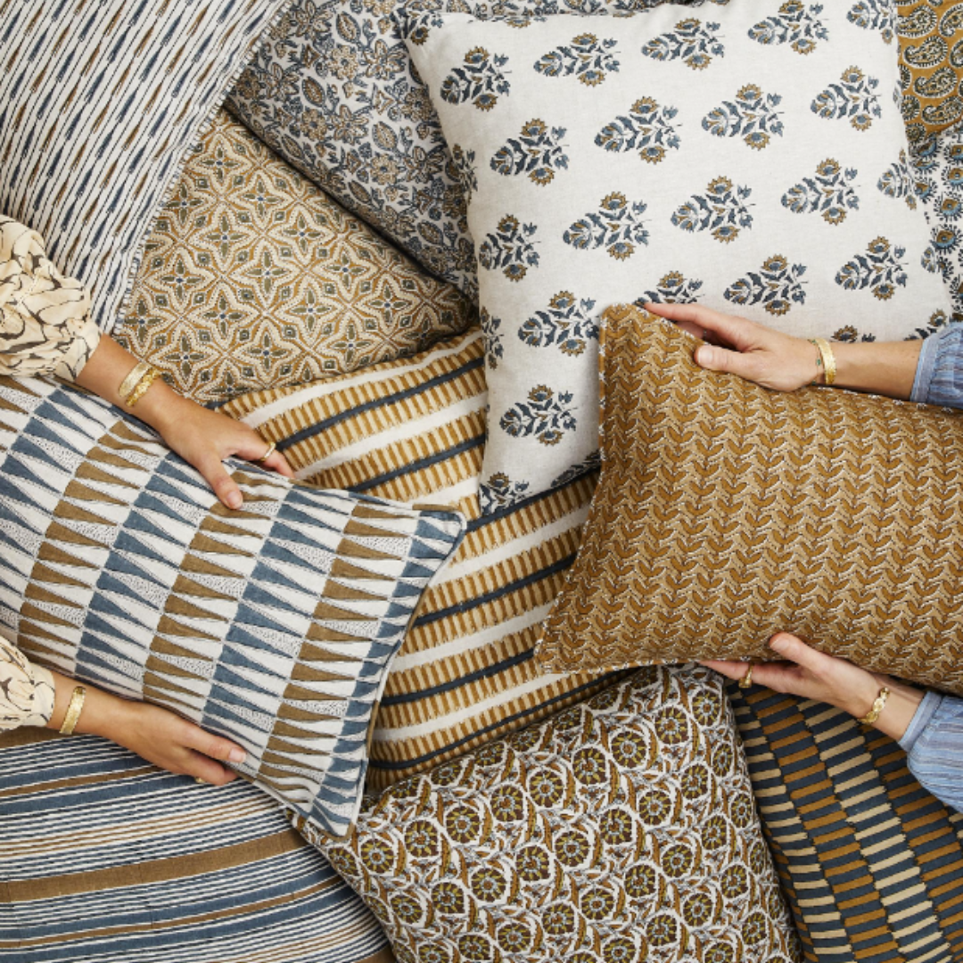 Tangier Walnut Lumbar Pillow