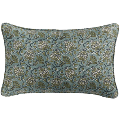Iznik Slate Lumbar Pillow