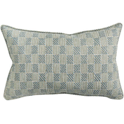 Kumasi Celadon Moss Lumbar Pillow