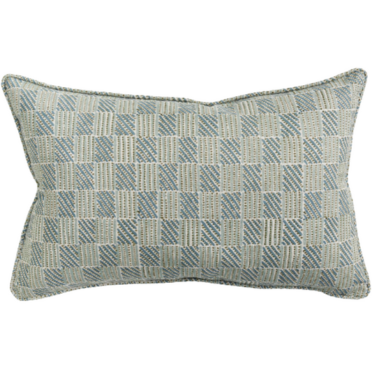 Kumasi Celadon Moss Lumbar Pillow