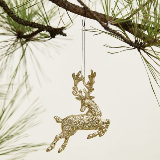 Leaping Deer Ornament