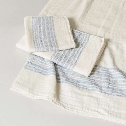 Flax Line Hand Towel Collection