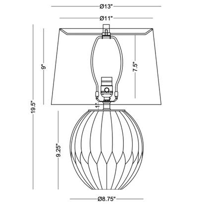 Savoy Table Lamp