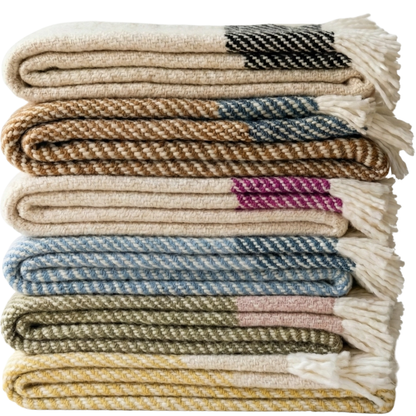 Chunky Twill Throw Collection