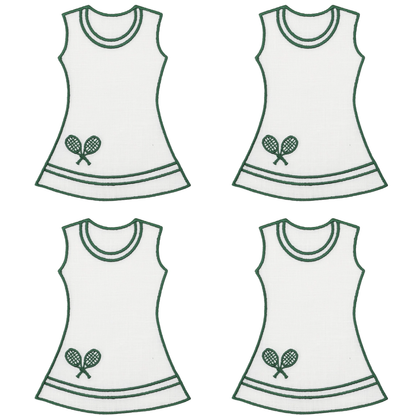 Tennis Dress Cocktail Napkins