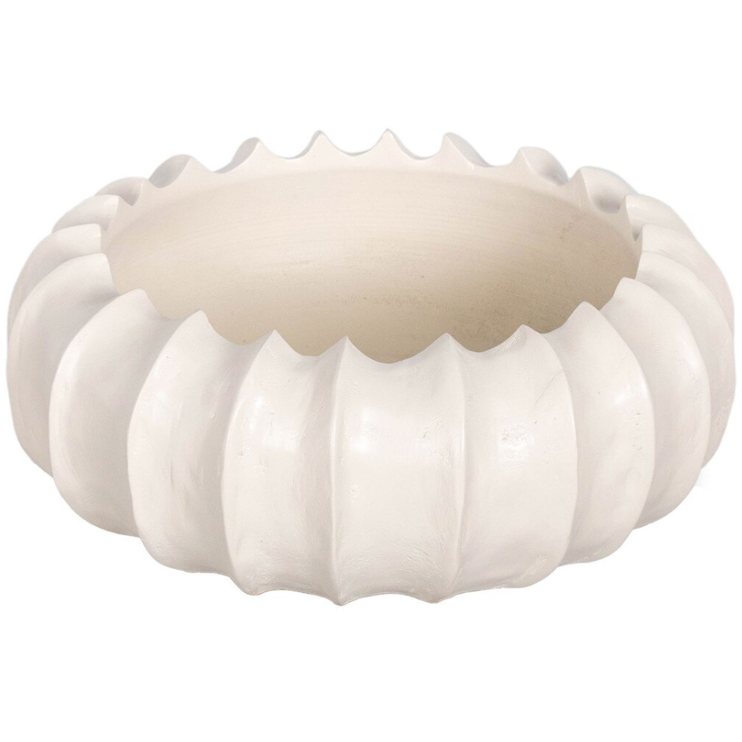 Claw Scalloped Bowl