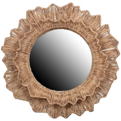 Shine Wave Woven Mirror
