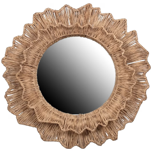 Shine Wave Woven Mirror