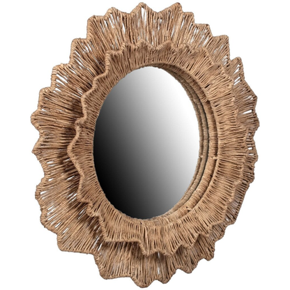 Shine Wave Woven Mirror