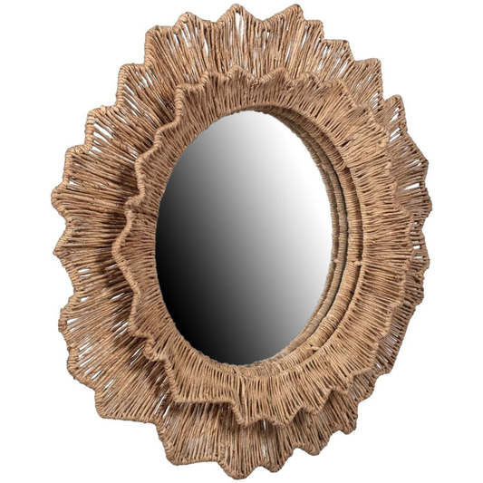 Shine Wave Woven Mirror