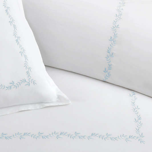 Peacock Alley Ivy Classic Embroidered Duvet Set