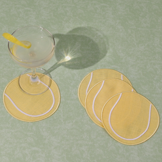 Tennis Ball Cocktail Napkins