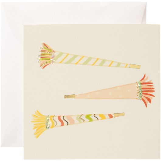 Party Horns Enclosure Card