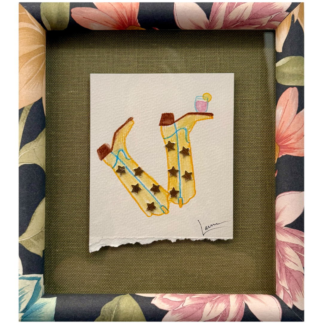 Aperol Boot Art