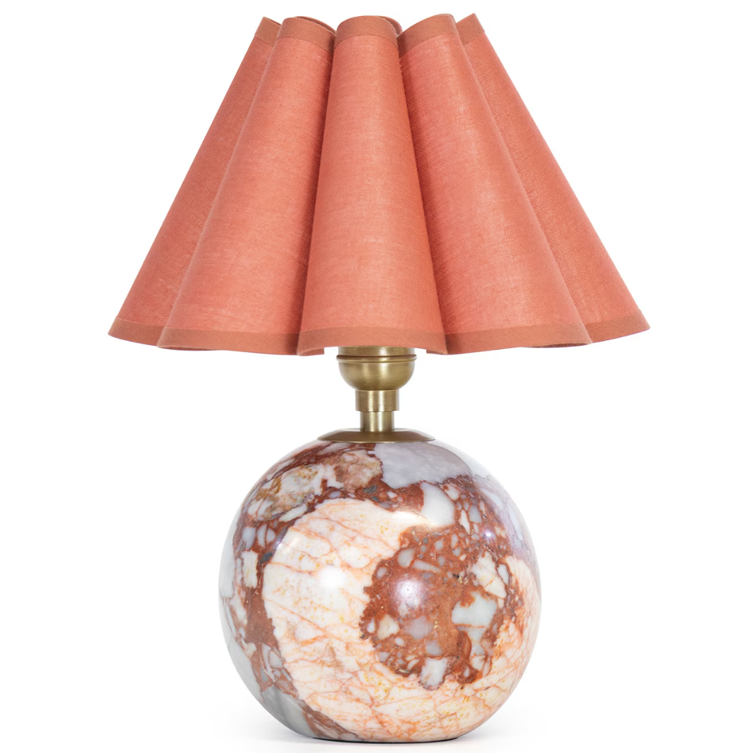 Poppy Marble Mini Lamp