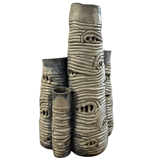 Vintage Sculpture Vase