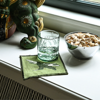 Flora & Fauna Woodsy Cocktail Napkins Set