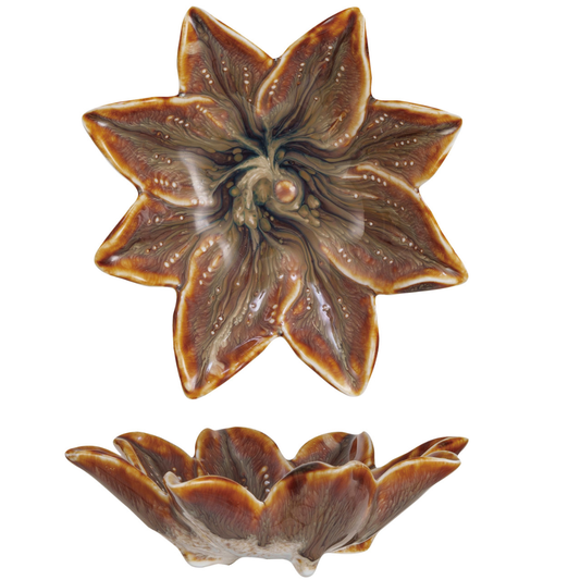 Swirl Flower Dish