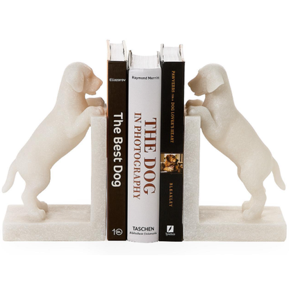 Pup Bookend Pair