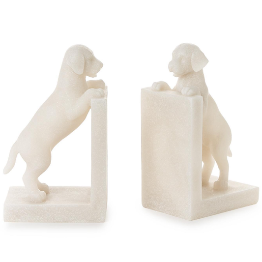 Pup Bookend Pair