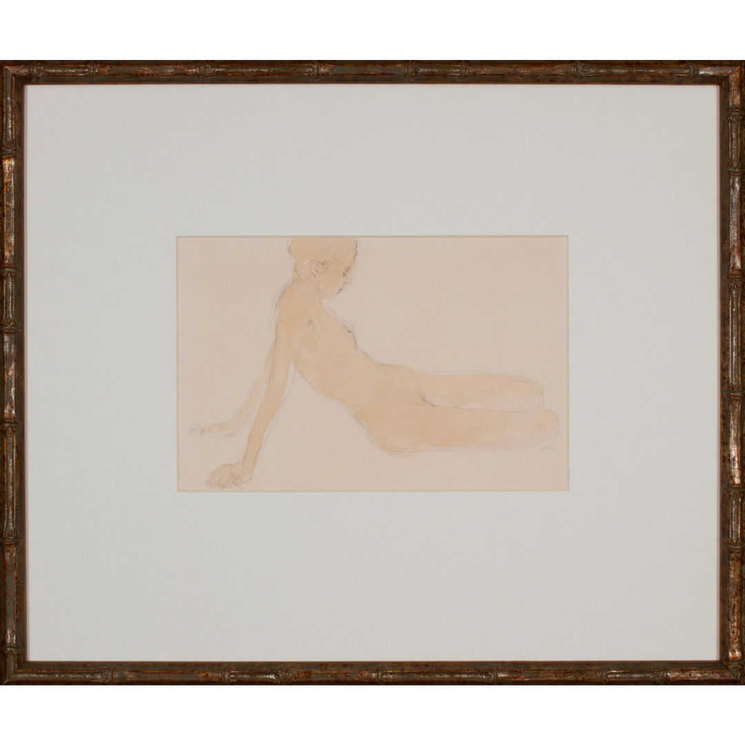 Seated Figure Art