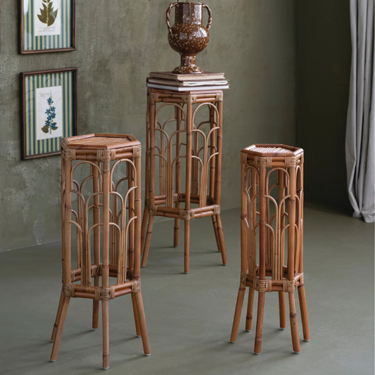 Bandi Rattan Plant Stand Collection
