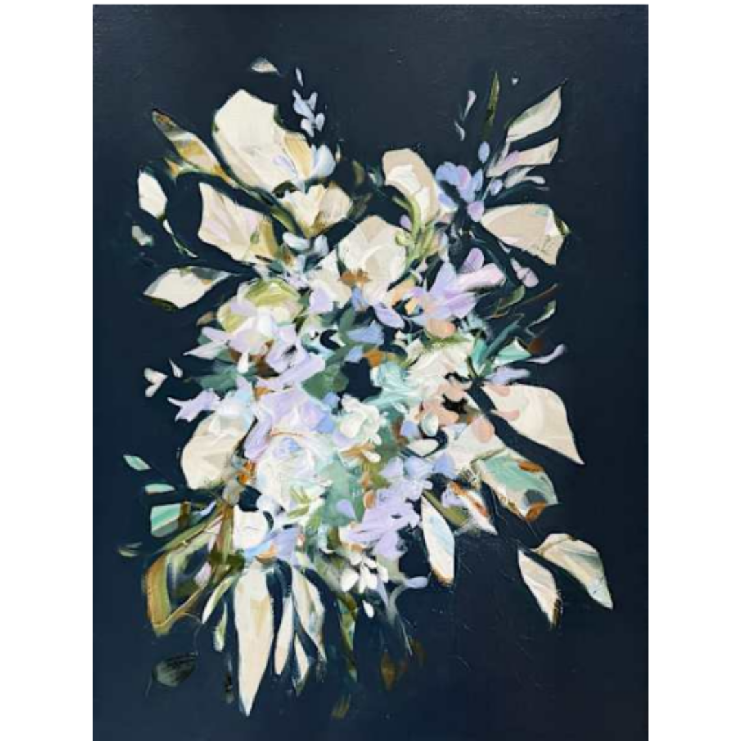 Wisteria at Night Art