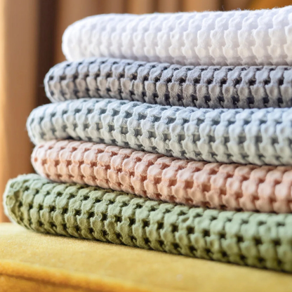Airy Waffle Hand Towel Collection