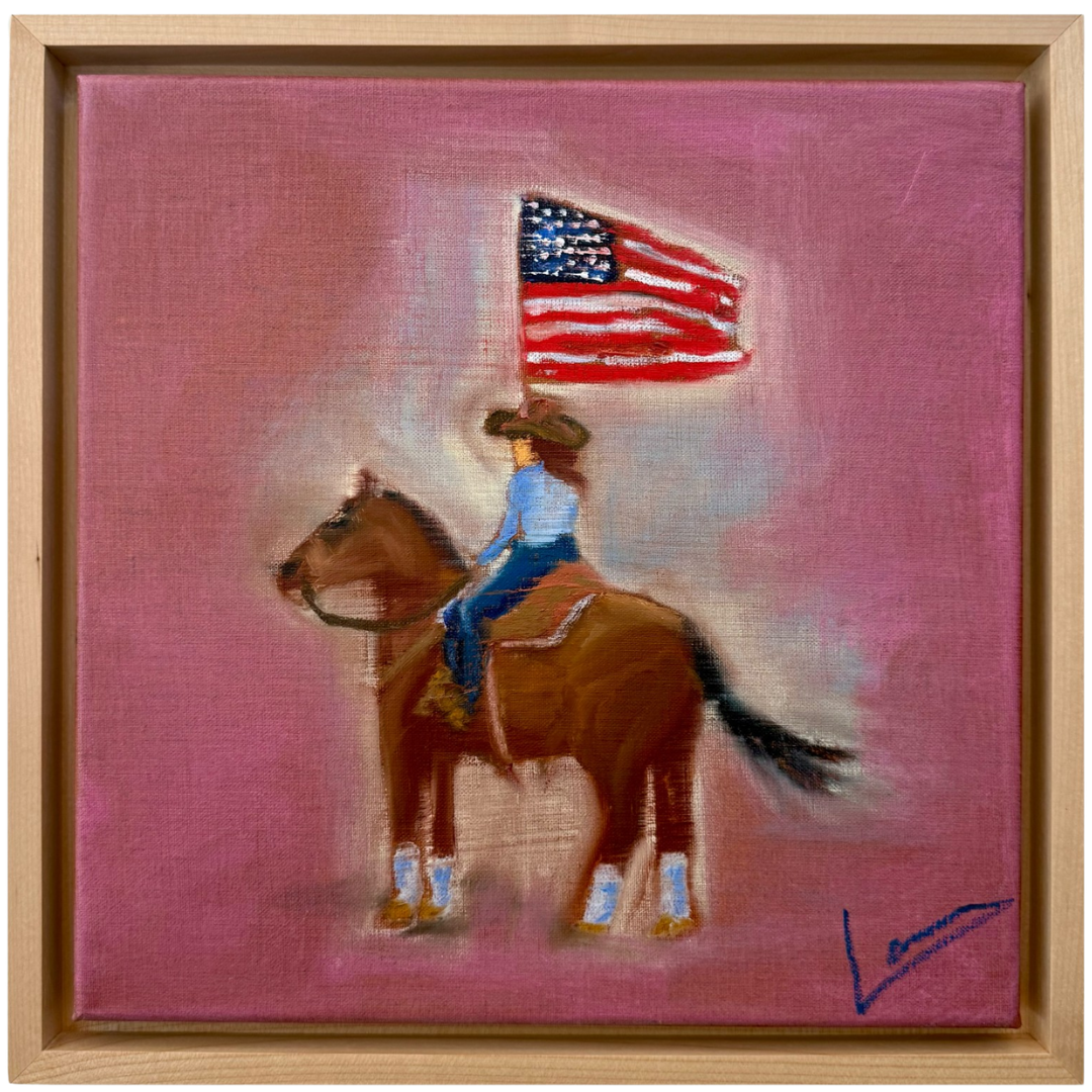 Rodeo Opening Ceremony Art